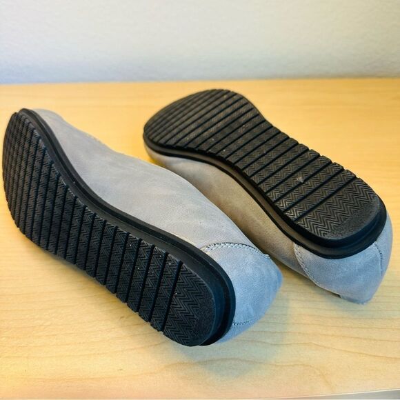 Cliffs By White Mountain Gray Loafers Women Size 8 - Picture 7 of 7